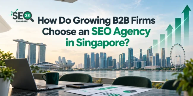 How Do Growing B2B Firms Choose an SEO Agency in Singapore?