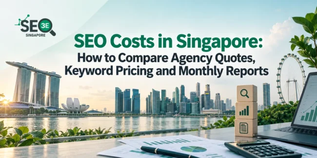 SEO Costs in Singapore: How to Compare Agency Quotes, Keyword Pricing and Monthly Reports