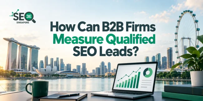 How Can B2B Firms Measure Qualified SEO Leads?